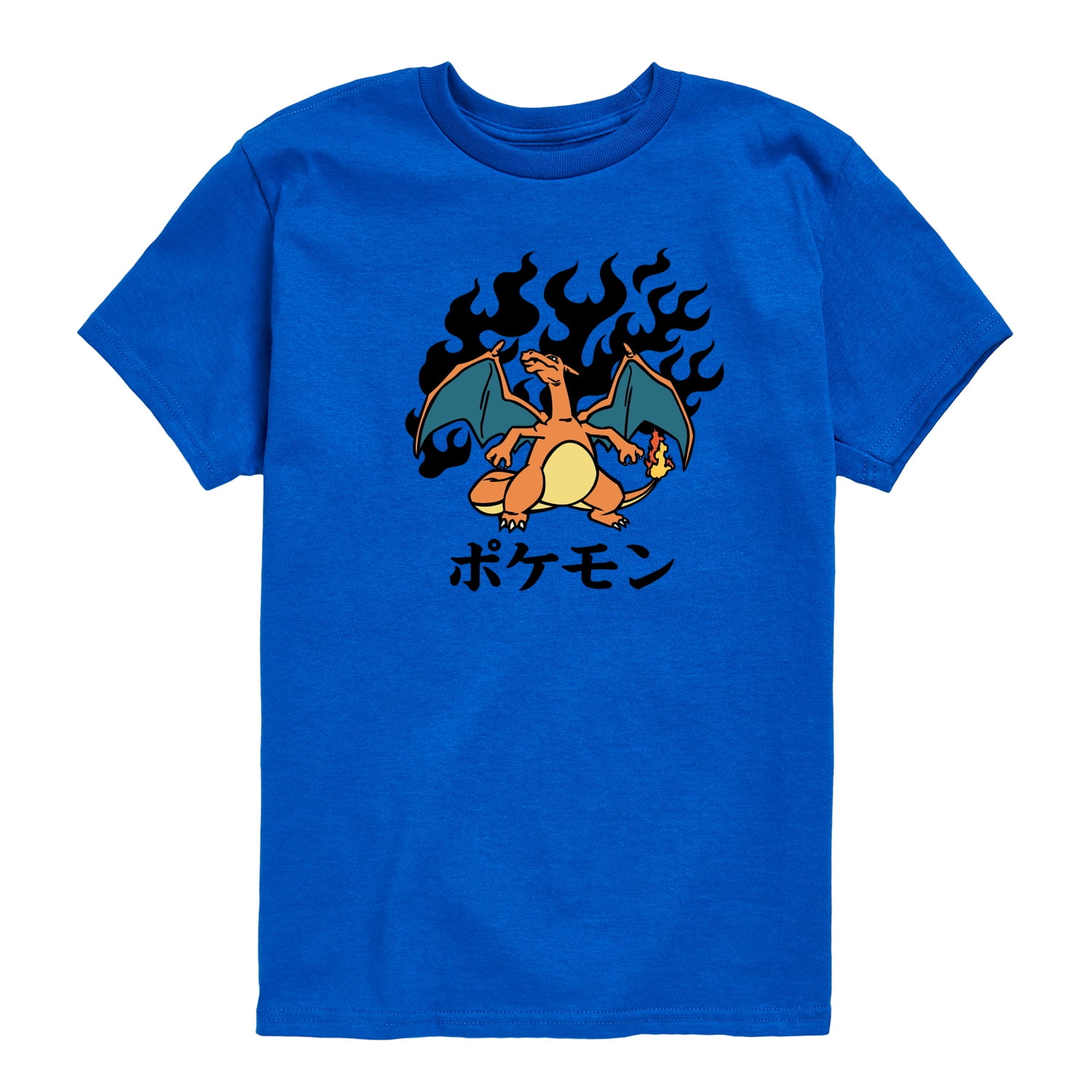 Pokémon - Charizard Flash Fire - Youth Short Sleeve Graphic T-Shirt ...