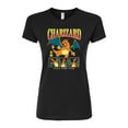 thumbnail image 1 of Pokémon - Charizard Multiple Poses  - Juniors Fitted Graphic T-Shirt, 1 of 5