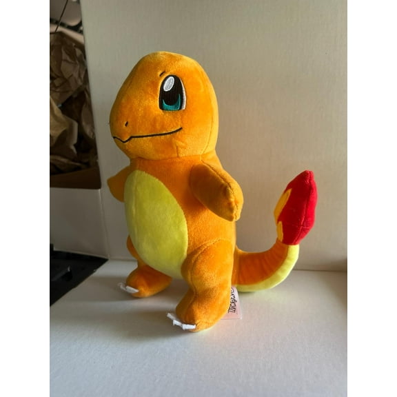 Pokmon Charmander 8" Plush Figure Official WCT Wicked Cool Toys New (BONUS 1 FUN CHOPS)