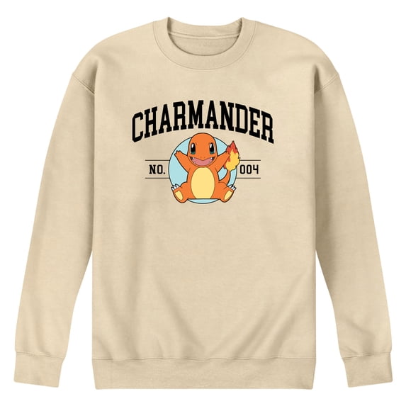 Pokémon - Charmander Collegiate - Men's Crew Fleece Sweatshirt