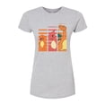 thumbnail image 1 of Pokémon - Charmander Evolutions - Juniors Fitted Graphic T-Shirt, 1 of 5