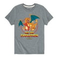 thumbnail image 1 of Pokémon - Charmander See The Evolution - Youth Short Sleeve Graphic T-Shirt, 1 of 5