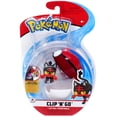 thumbnail image 1 of Pokemon Clip ‘N’ Go Litten and Poke Ball - Includes 2 inch Battle Figure and Poke Ball Accessory, 1 of 1