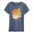 thumbnail image 1 of Pokémon - Coffee Group - Women's Short Sleeve Graphic T-Shirt, 1 of 5