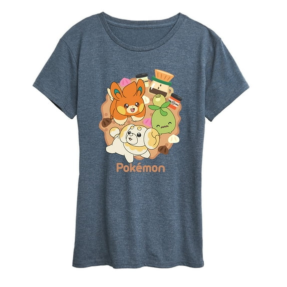 Pokémon - Coffee Group - Women's Short Sleeve Graphic T-Shirt