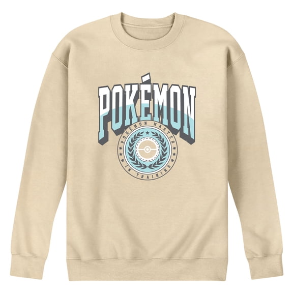 Pokémon - Collegiate Arch - Men's Crew Fleece Sweatshirt