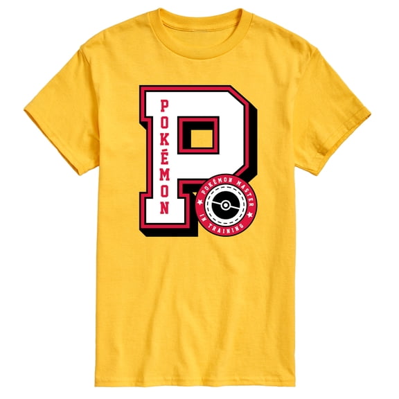 Pokémon - Collegiate Letter - Men's Short Sleeve Graphic T-Shirt