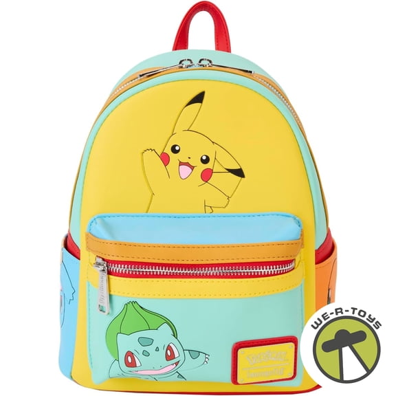 Loungefly Pokemon 10.5" Mini Faux Leather Backpack
