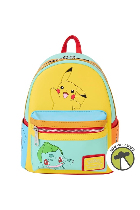 Loungefly Pokemon 10.5" Mini Faux Leather Backpack