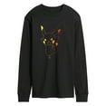 thumbnail image 1 of Pokémon - Colorful Pikachu Outline - Men's Long Sleeve T-Shirt, 1 of 5