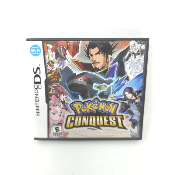 Restored Pokemon Conquest - Nintendo DS