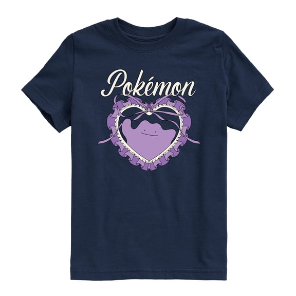 Pokémon - Coquette Ditto - Youth Boys Short Sleeve Graphic T-Shirt
