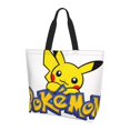 Pokémon Cute Shoulder Bags Cartoon Pokemon Tote Bag Shopping Handbags