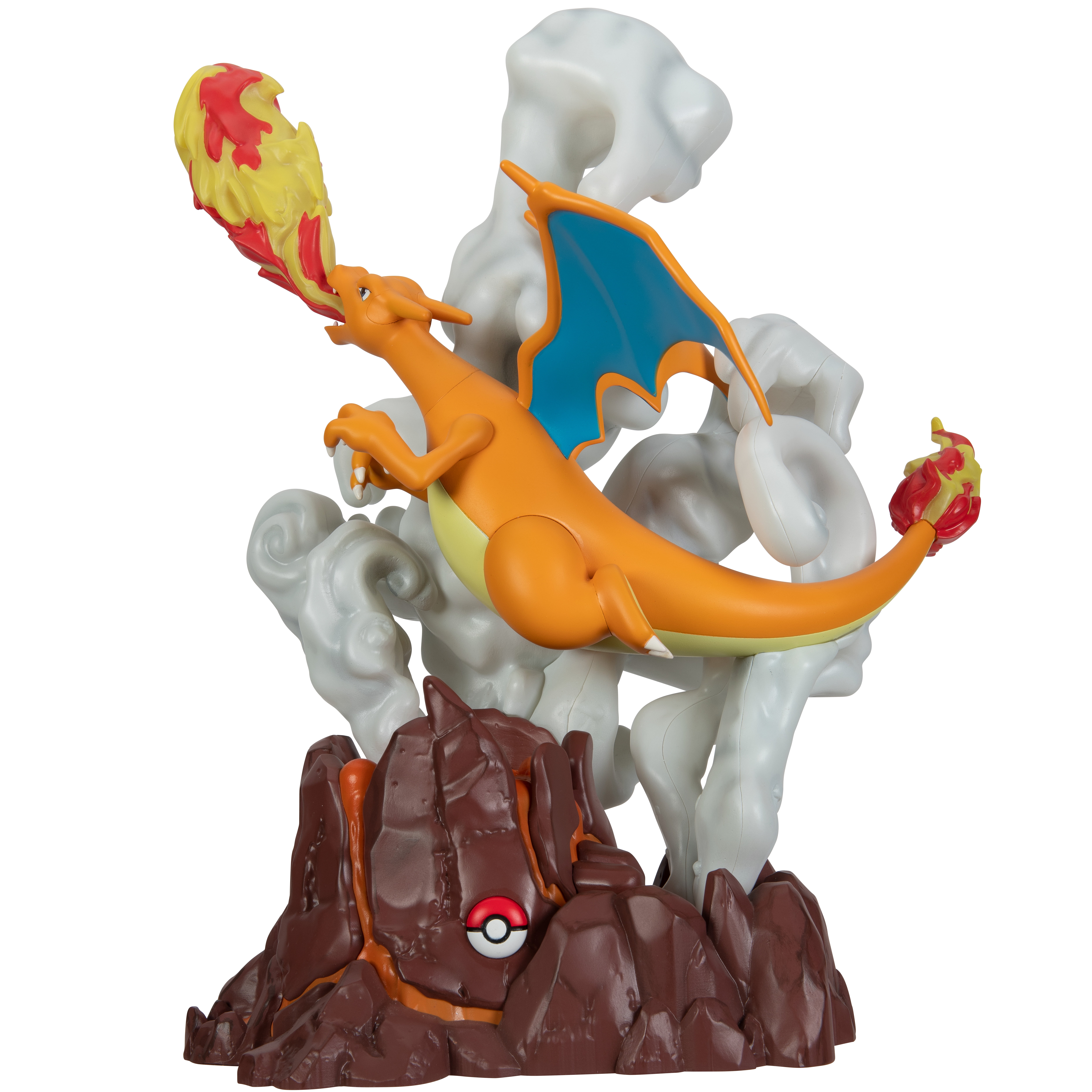 Pokmon Deluxe Charizard Collectors Statue - 13 inch Deluxe Collectors Statue with Light up Function