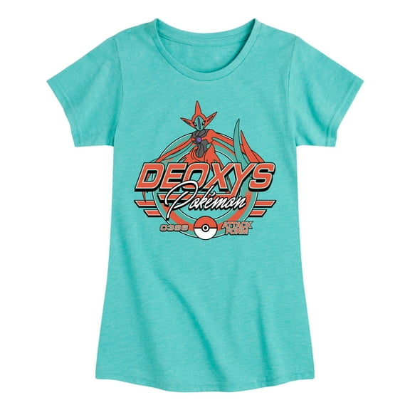 Pokémon - Deoxys Racing -Youth Girls Short Sleeve T-Shirt