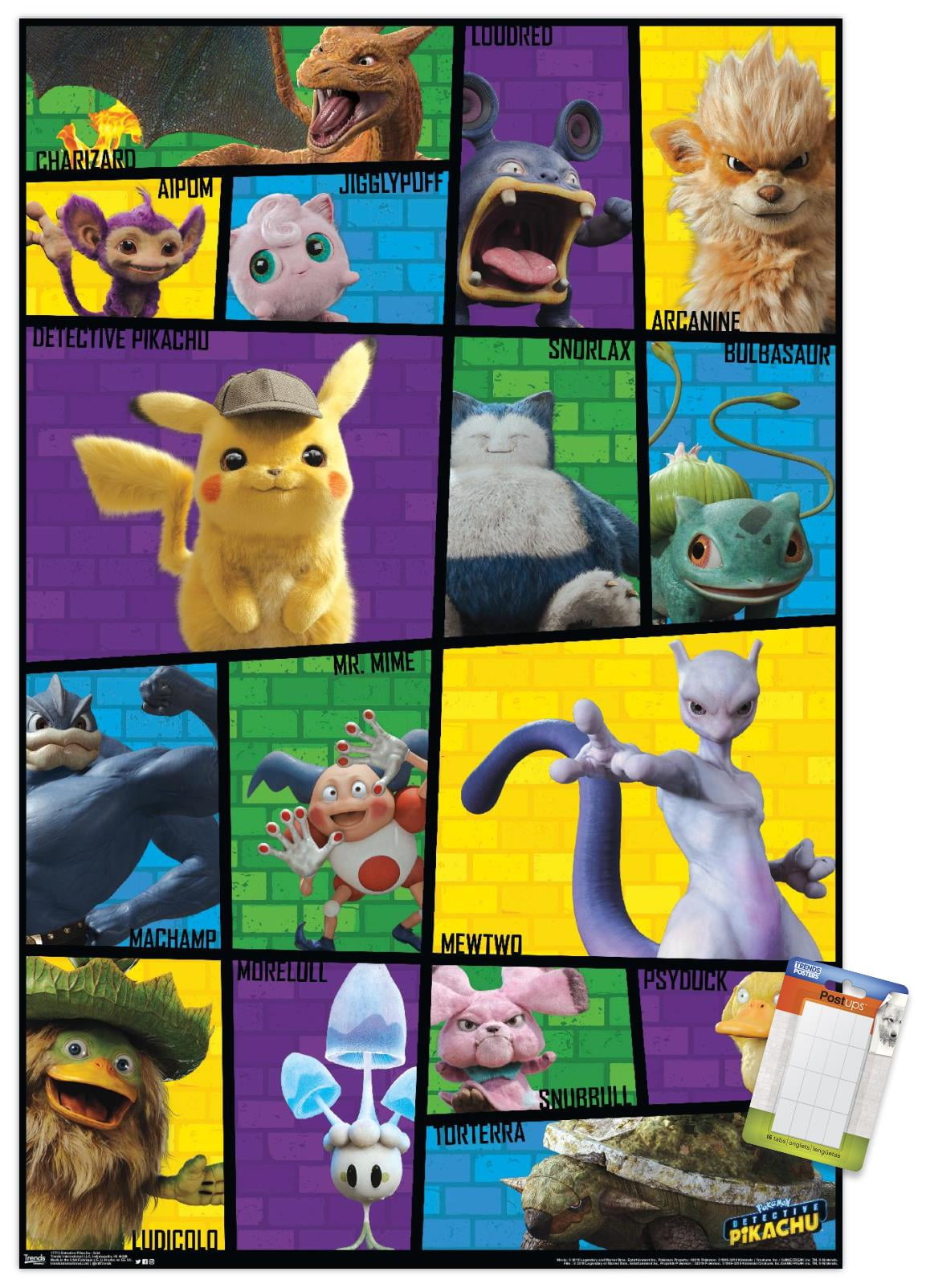 Poster Pokemon - Pikachu Neon, Wall Art, Gifts & Merchandise