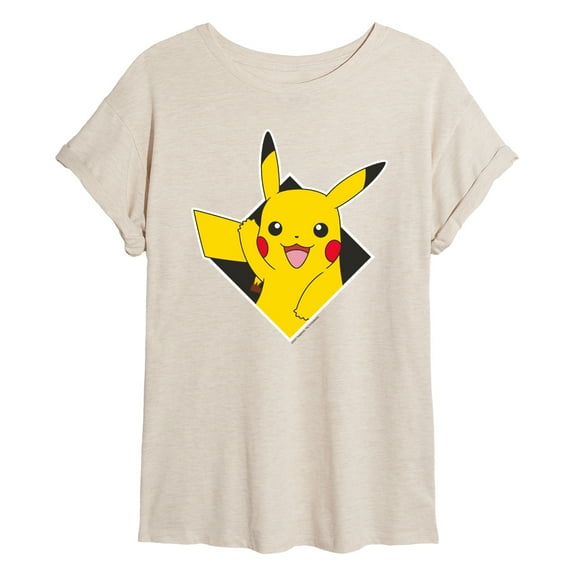 Pokémon - Diamond Pikachu - Juniors Muscle T-Shirt