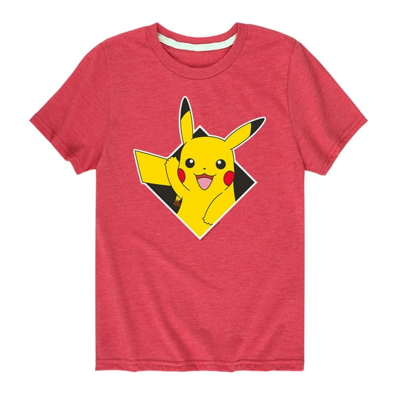 Pokémon - Diamond Pikachu- Youth Short Sleeve Graphic T-Shirt