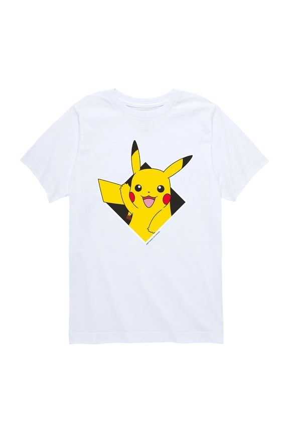 - Diamond Pikachu- Youth Short Sleeve Graphic T-Shirt Short Sleeve Graphic T-Shirt