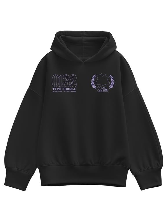 Pokémon - Ditto Pokedex Stats Women's Oversized Fleece Hoodie Sweatshirt