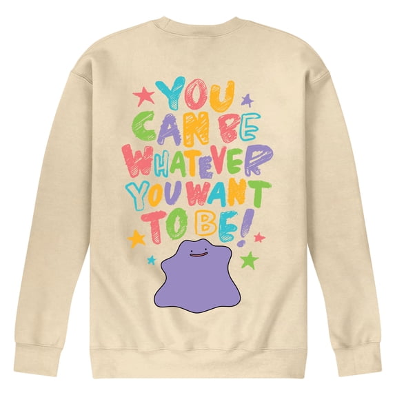 Pokémon - Ditto You Can Be Whatever - Men's Crew Fleece Sweatshirt