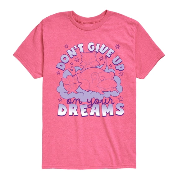 Pokémon - Dont Give Up On Your Dreams - Toddler And Youth Short Sleeve Graphic T-Shirt