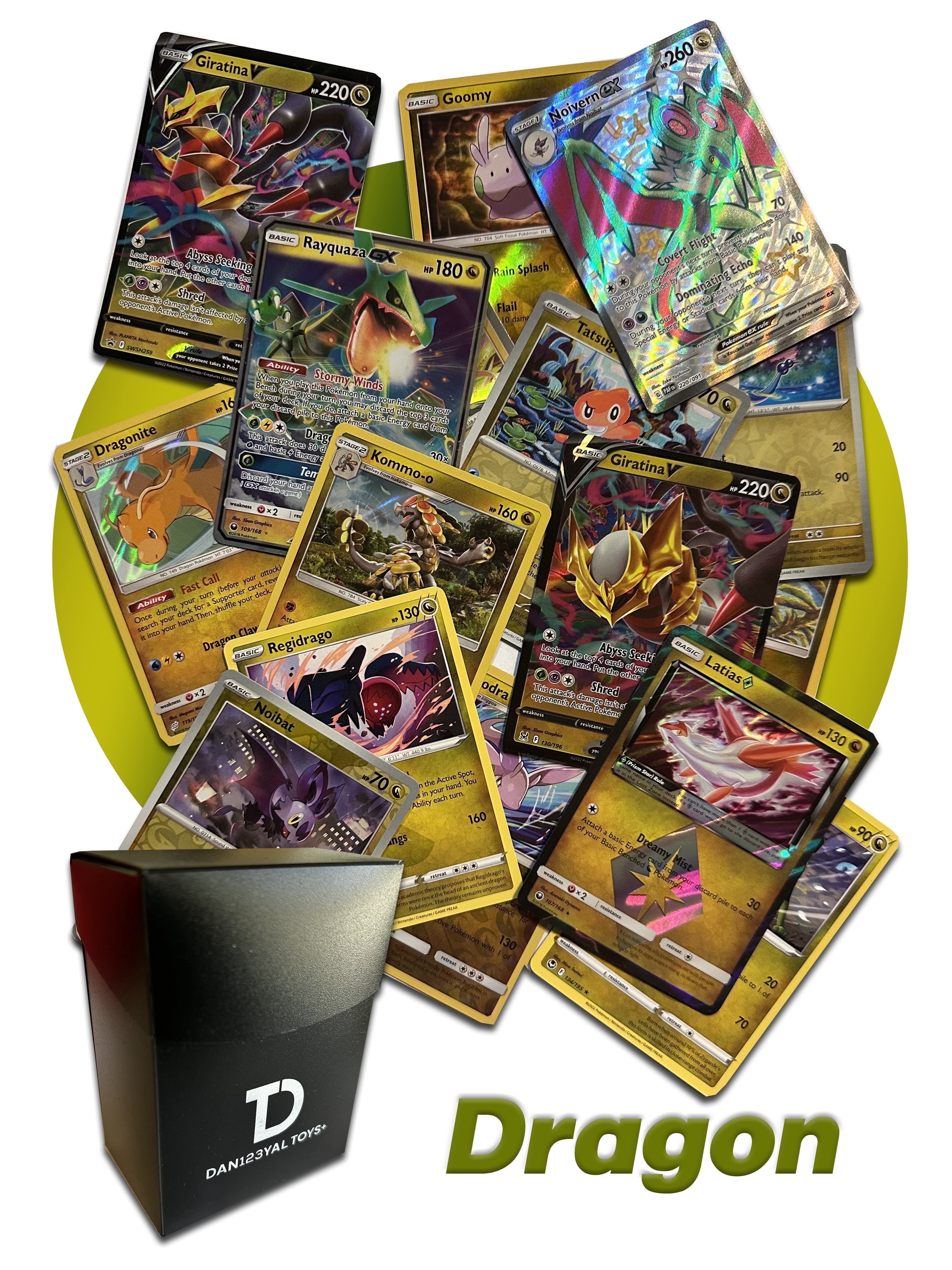 Pok√©mon Dragon TCG Assortment + Ultra Rare Dragon Card + 15