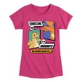 thumbnail image 1 of Pokémon  - Dragonite Charizard Prepare For Battle - Youth Girls Short Sleeve Graphic T-Shirt, 1 of 5