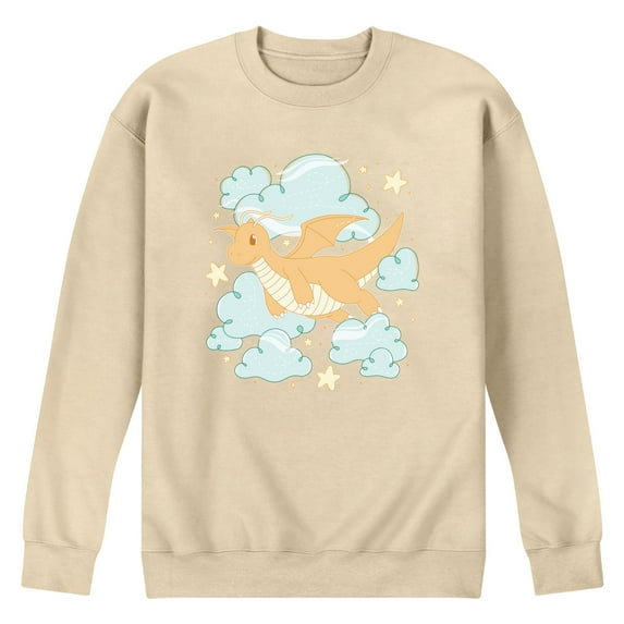 Pokémon - Dragonite Pastel Celestial - Men's Crew Fleece Sweatshirt