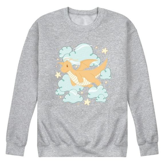 Pokémon - Dragonite Pastel Celestial - Men's Crew Fleece Sweatshirt
