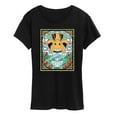 thumbnail image 1 of Pokémon - Dragonite Stained Glass  - Women's Short Sleeve Graphic T-Shirt, 1 of 5