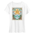 thumbnail image 1 of Pokémon - Dragonite Stained Glass  - Women's Short Sleeve Graphic T-Shirt, 1 of 5