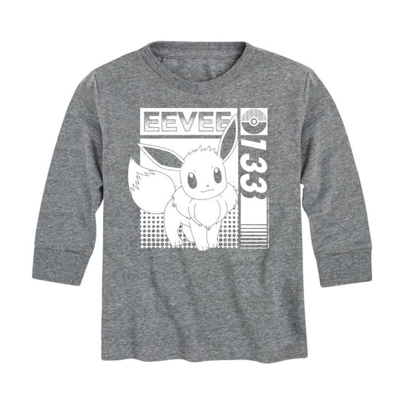 Pokémon - EEVEE 133 - Youth Long Sleeve Graphic T- Shirt