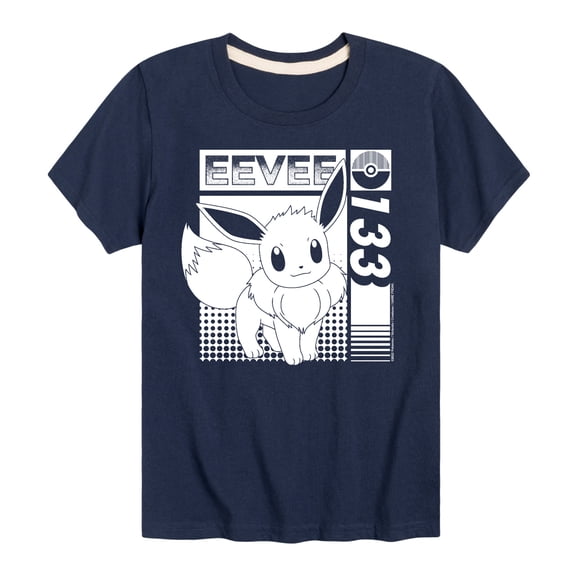 Pokémon - EEVEE 133- Youth Short Sleeve Graphic T- Shirt