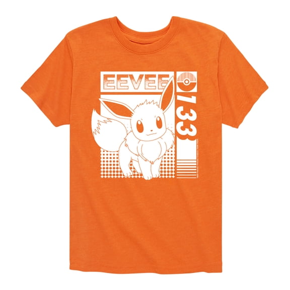 Pokémon - EEVEE 133- Youth Short Sleeve Graphic T- Shirt