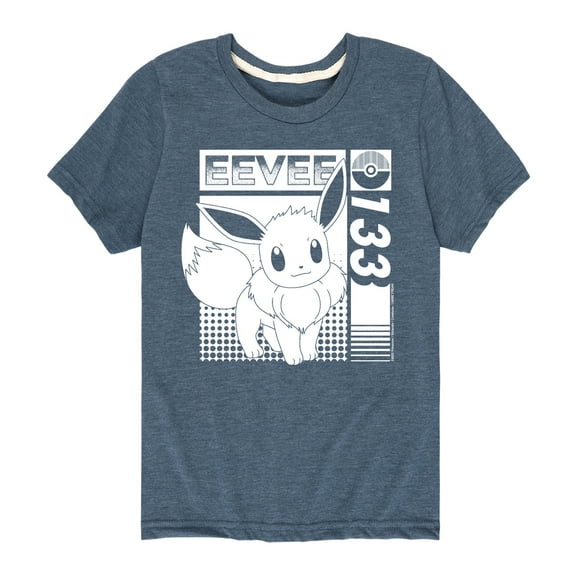 Pokémon - EEVEE 133- Youth Short Sleeve Graphic T- Shirt