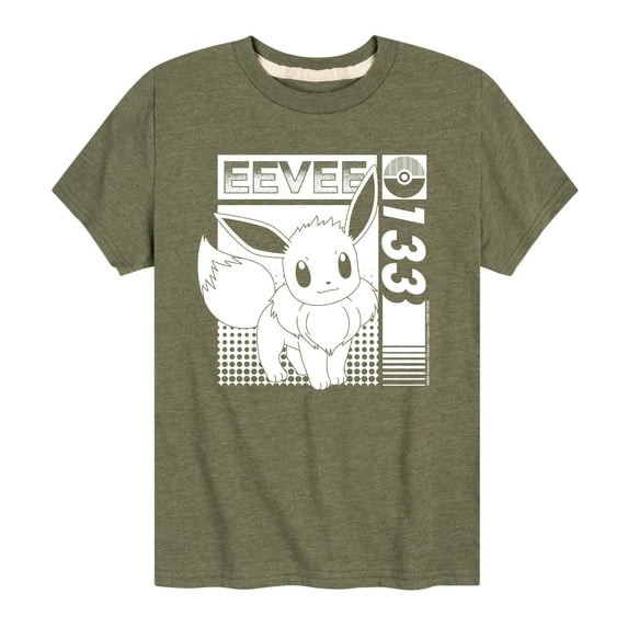 Pokémon - EEVEE 133- Youth Short Sleeve Graphic T- Shirt