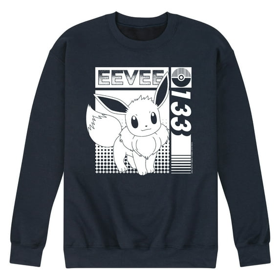 Pokémon - Eevee 133 - Men's Crew Neck Fleece Pullover