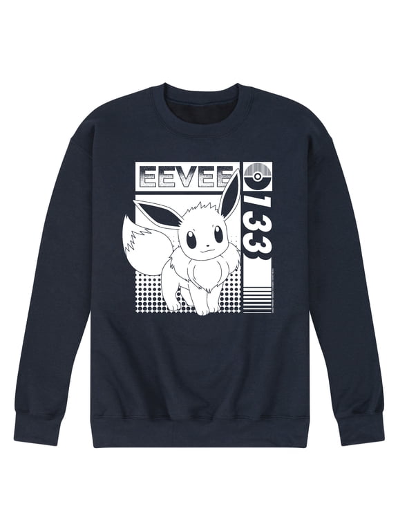 Pokémon - Eevee 133 Men's Graphic Fleece Sweatshirt
