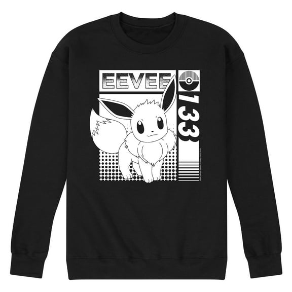 Pokémon - Eevee 133 - Men's Crew Neck Fleece Pullover