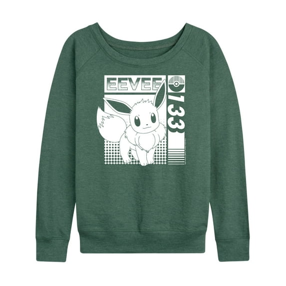 Pokémon - Eevee 133 - Women's Lightweight French Terry Long Sleeve Shirt