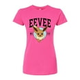 thumbnail image 1 of Pokémon - Eevee Collegiate - Juniors Fitted Graphic T-Shirt, 1 of 5