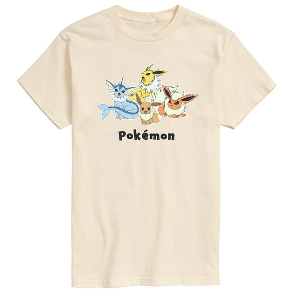 Pokémon - Eevee Evolution Group - Men's Short Sleeve Graphic T-Shirt
