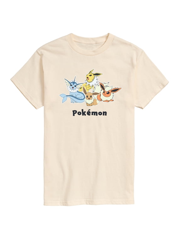 Pokémon - Eevee Evolution Group Men's Short Sleeve Graphic T-Shirt