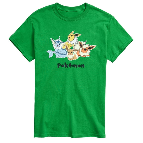 Pokémon - Eevee Evolution Group - Men's Short Sleeve Graphic T-Shirt