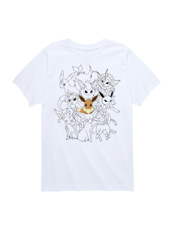 Pokémon - Eevee Evolutions Boys' Short Sleeve Graphic T-Shirt