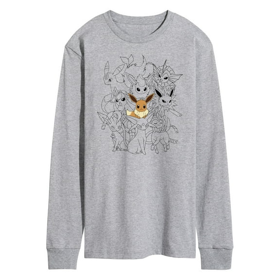 Pokémon - Eevee Group - Men's Long Sleeve T-Shirt
