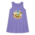 thumbnail image 1 of Pokémon  - Eevee Group - Youth Girls A-line Dress, 1 of 1