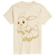thumbnail image 1 of Pokémon - Eevee Jump - Men's Short Sleeve Graphic T-Shirt, 1 of 4