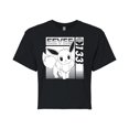 thumbnail image 1 of Pokémon - Eevee - Juniors Cropped Cotton Blend T-Shirt, 1 of 5